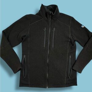 Kuhl Interceptr Full Zip Fleece Jacket Black Mens Medium